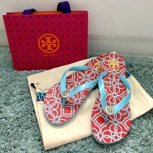 🏖Tory Burch Printed Flip Flop